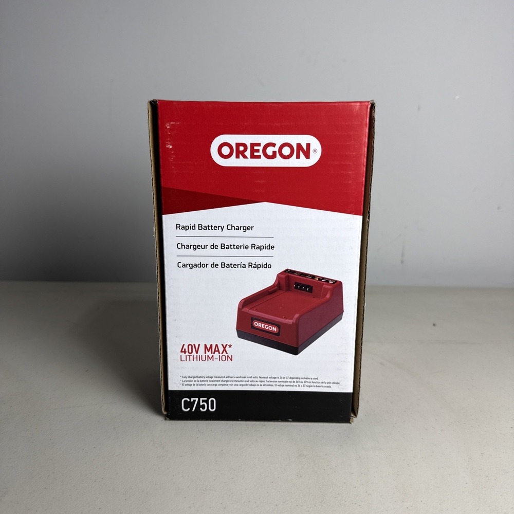 Genuine Oregon C750 Battery Charger, OEM Oregon, Free Shipping